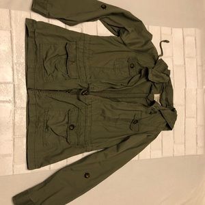 Army green jacket